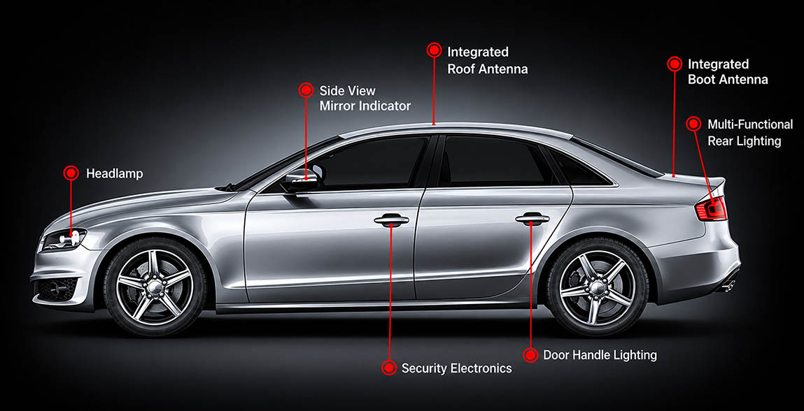 Automotive Applications Diagram